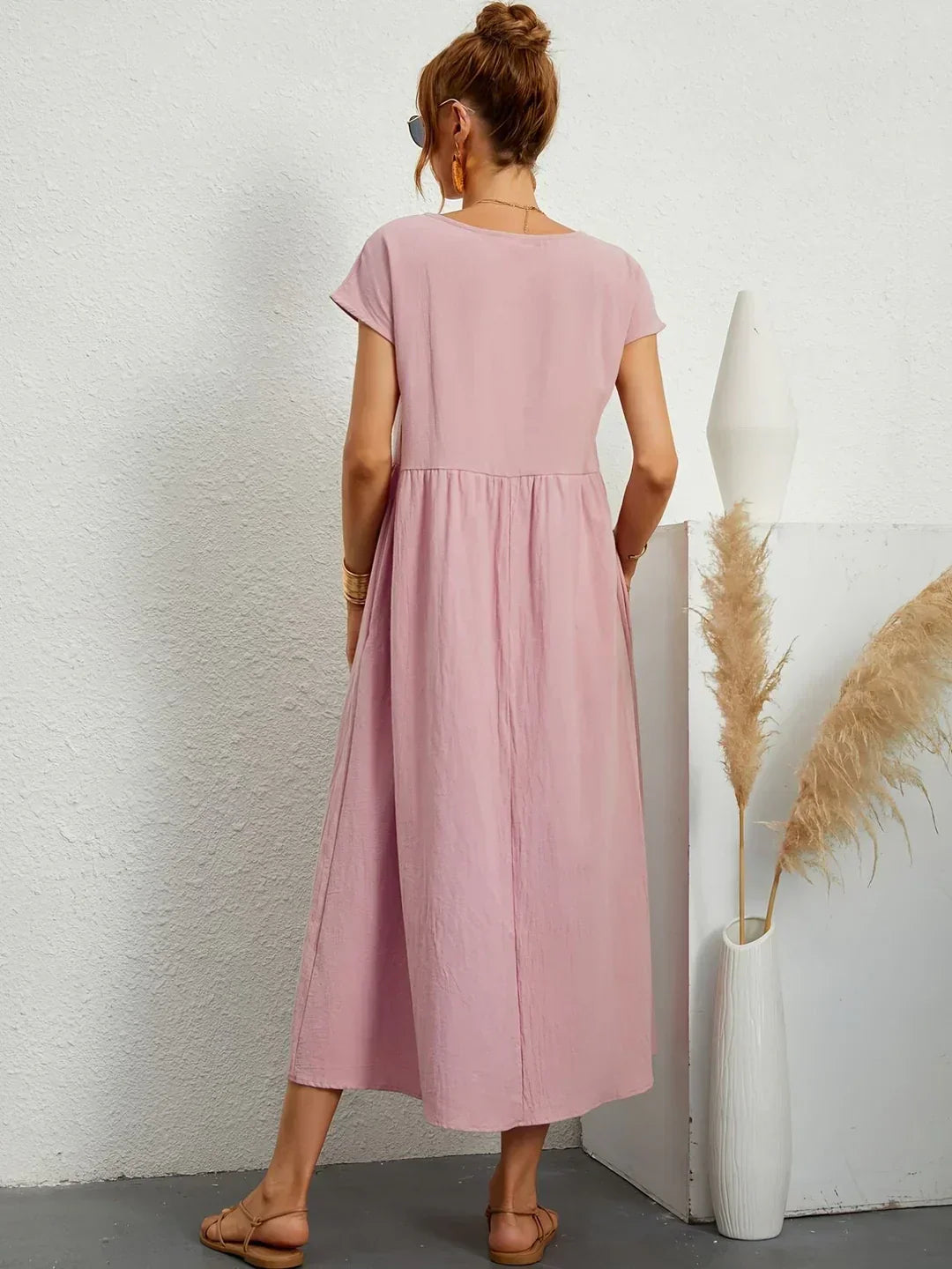 Gabrielle™ — Robe midi fluide élégance