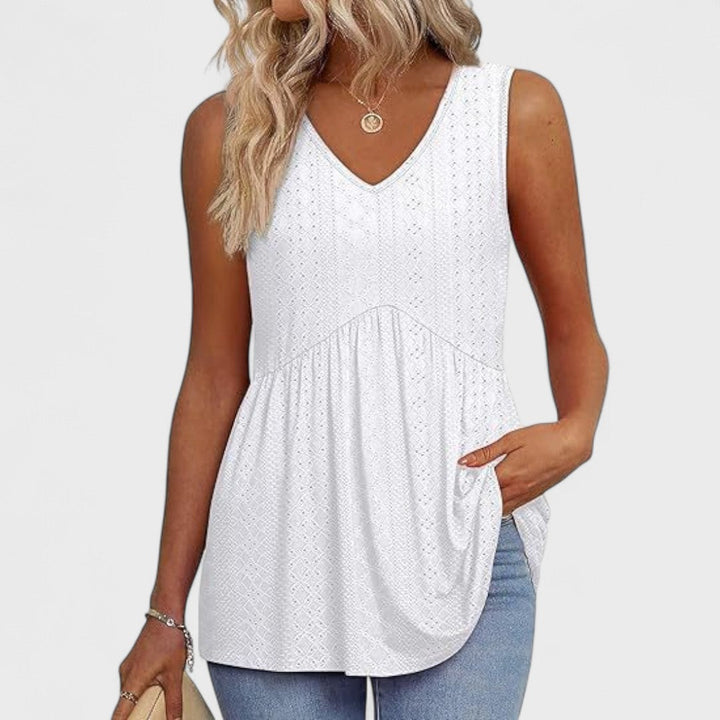 Elenor - T-shirt Casual Élégant