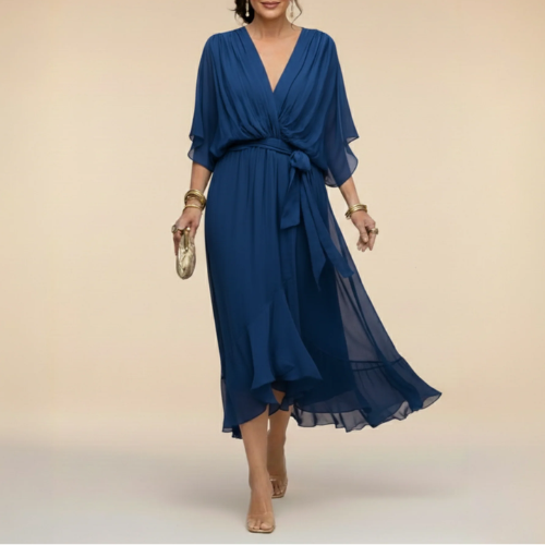 Monica - Robe décolletée en V