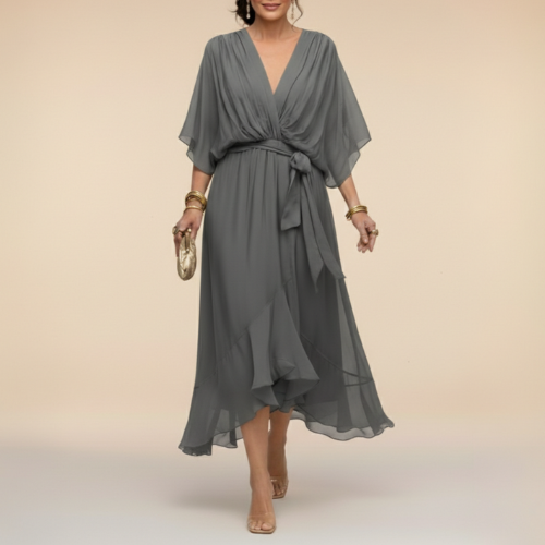 Monica - Robe décolletée en V