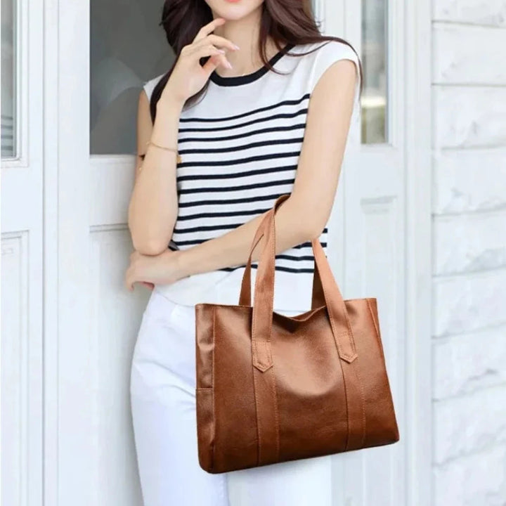 Susan - Sac à main en cuir minimaliste de luxe