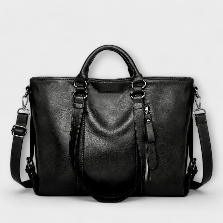 Cécile. - Grand sac en cuir