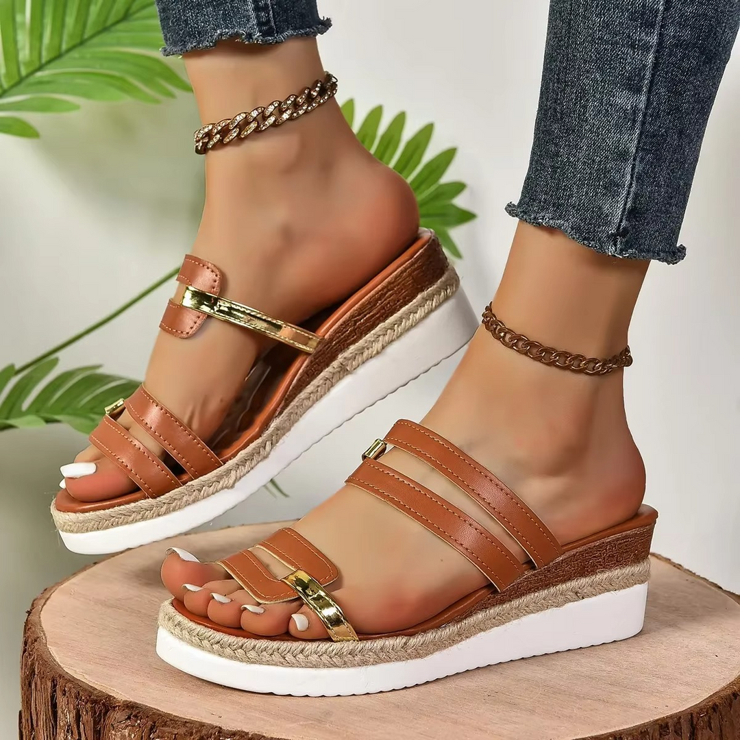 Sorielle | Sandales à Double Bride Chic