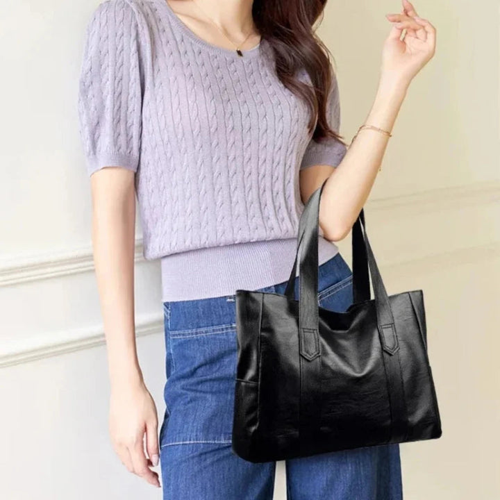 Susan - Sac à main en cuir minimaliste de luxe