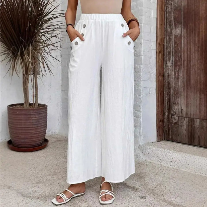 Rhea - Pantalon Large Rhea