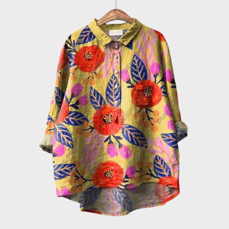 Livia | Pull premium avec bord en dentelle