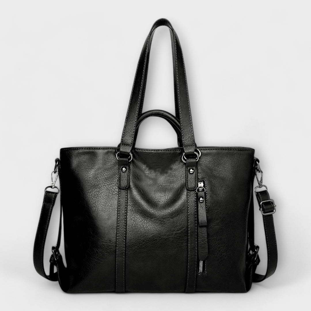 Cécile. - Grand sac en cuir