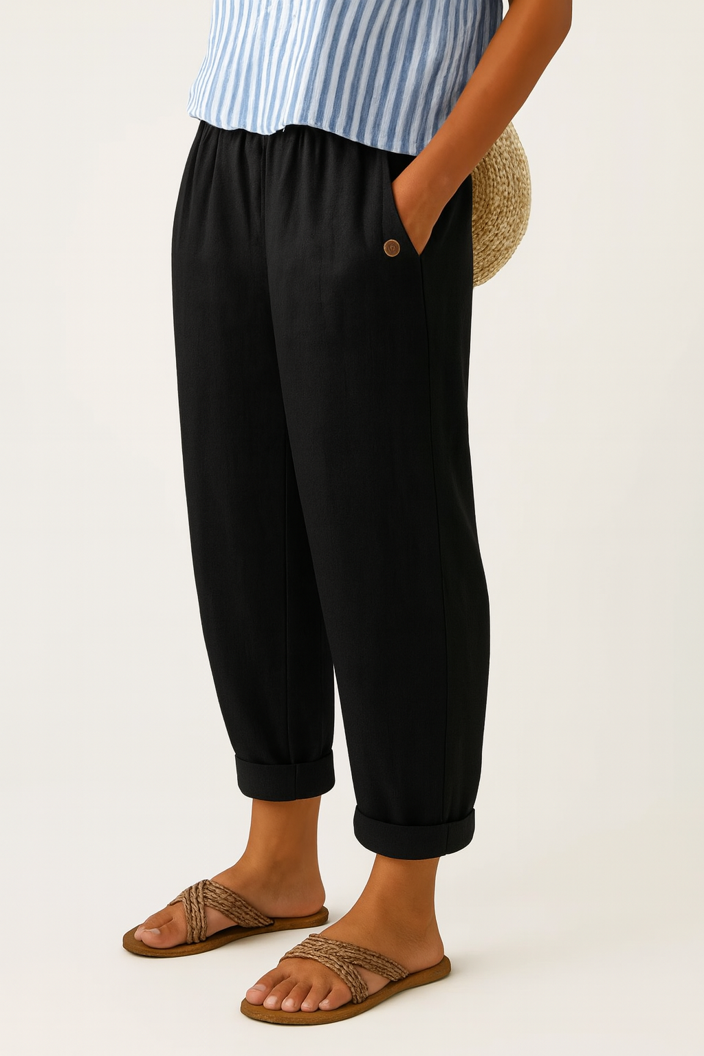 Elara - Pantalon Décontracté Élégant