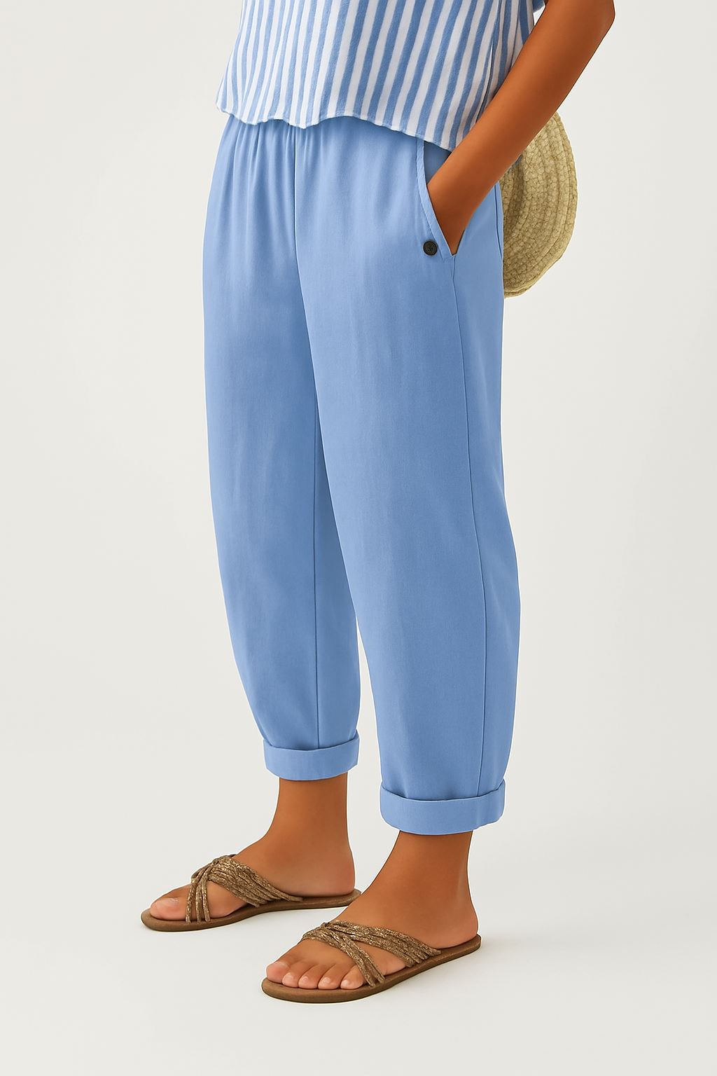 Elara - Pantalon Décontracté Élégant