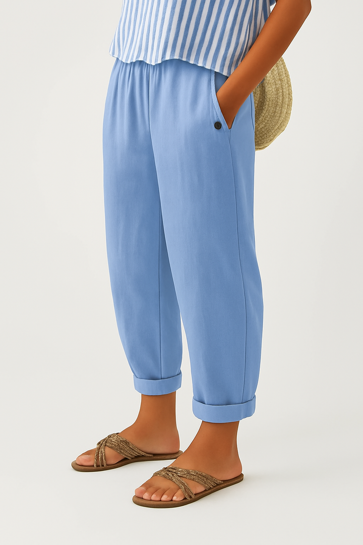 Elara - Pantalon Décontracté Élégant