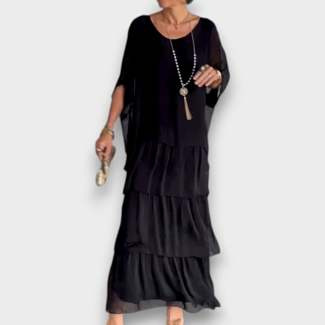 Lara - Robe Maxi Fluide Élégante