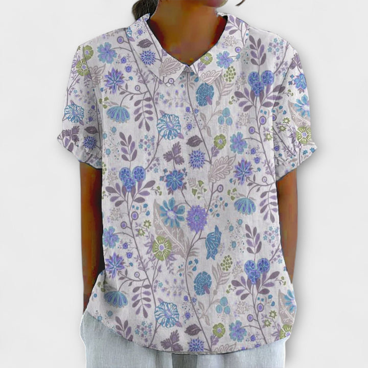 Chrissi - Blouse à fleurs