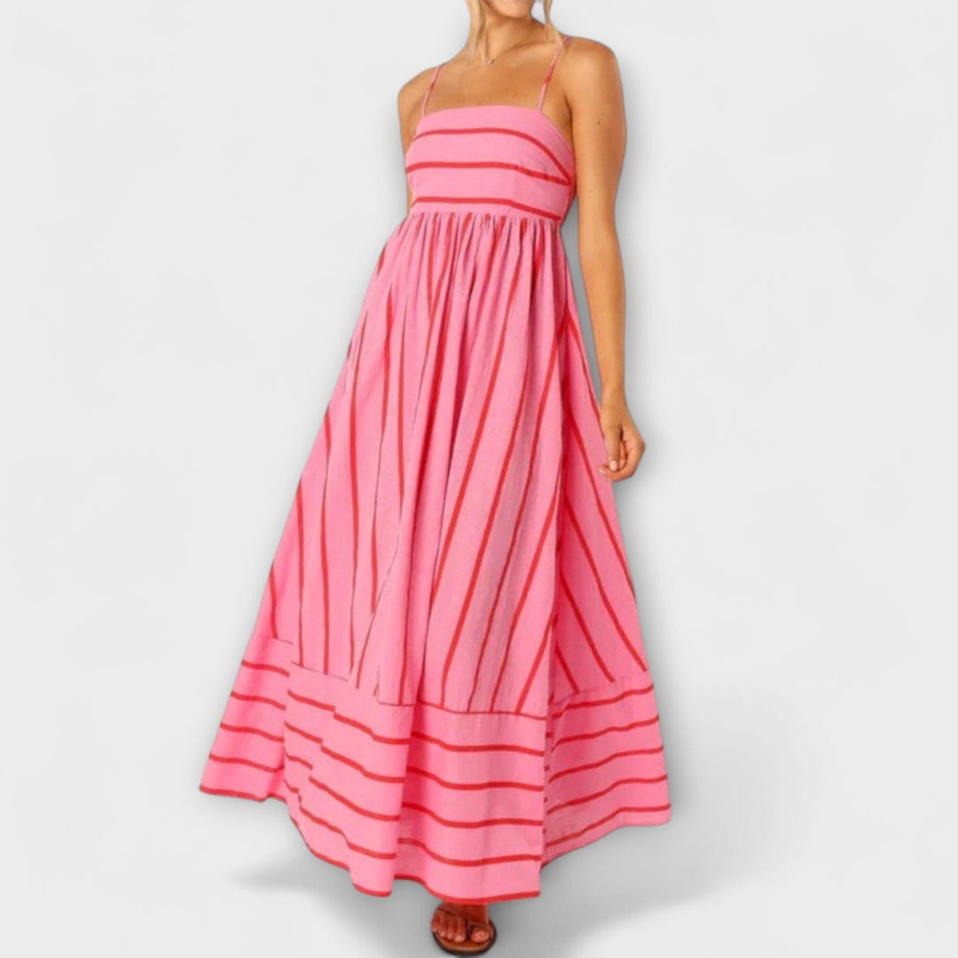Rosa - Robe Casual Rayée