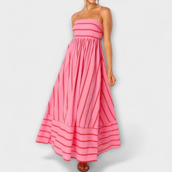 Rosa - Robe Casual Rayée