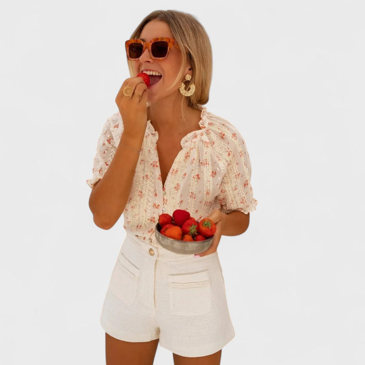 Barbora - Blouse Florale