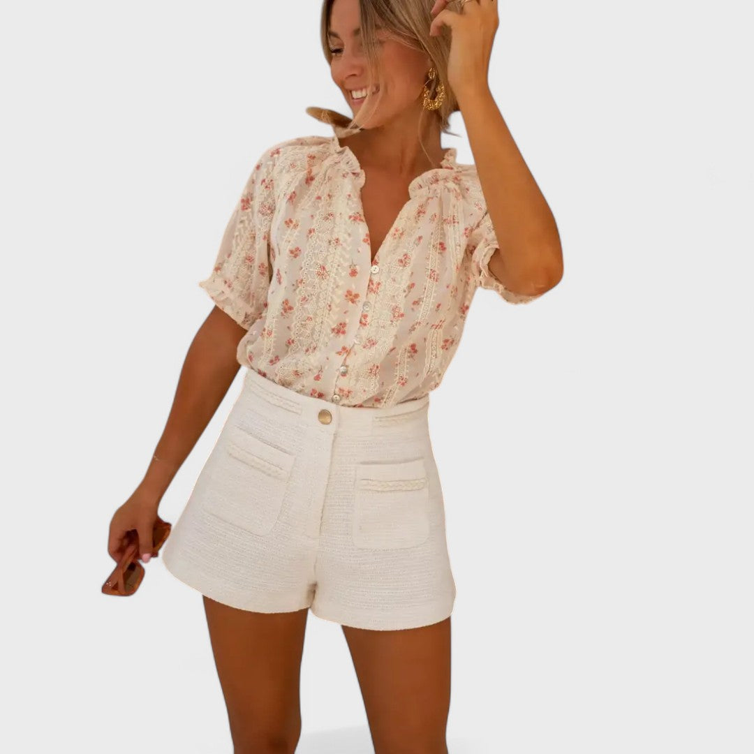 Barbora - Blouse Florale