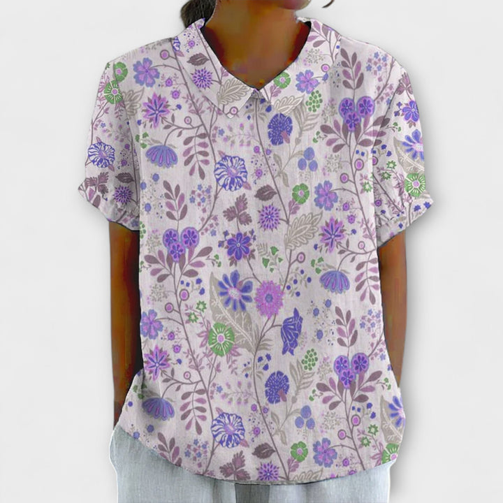 Chrissi - Blouse à fleurs