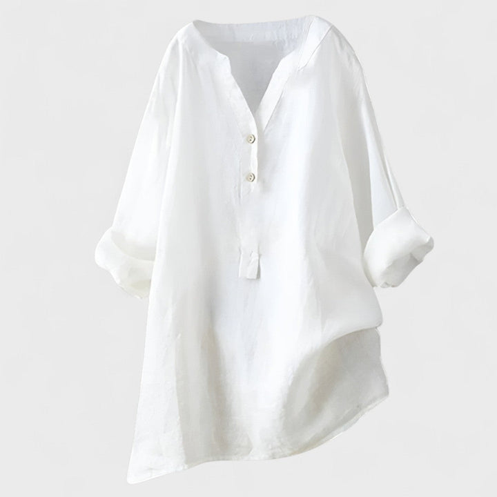 Freja - Chemise Confortable avec Boutons