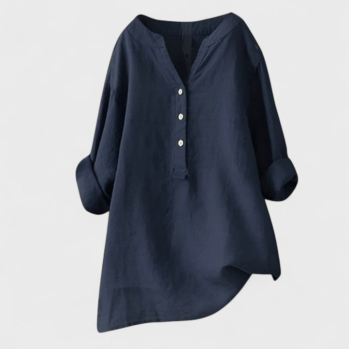 Freja - Chemise Confortable avec Boutons