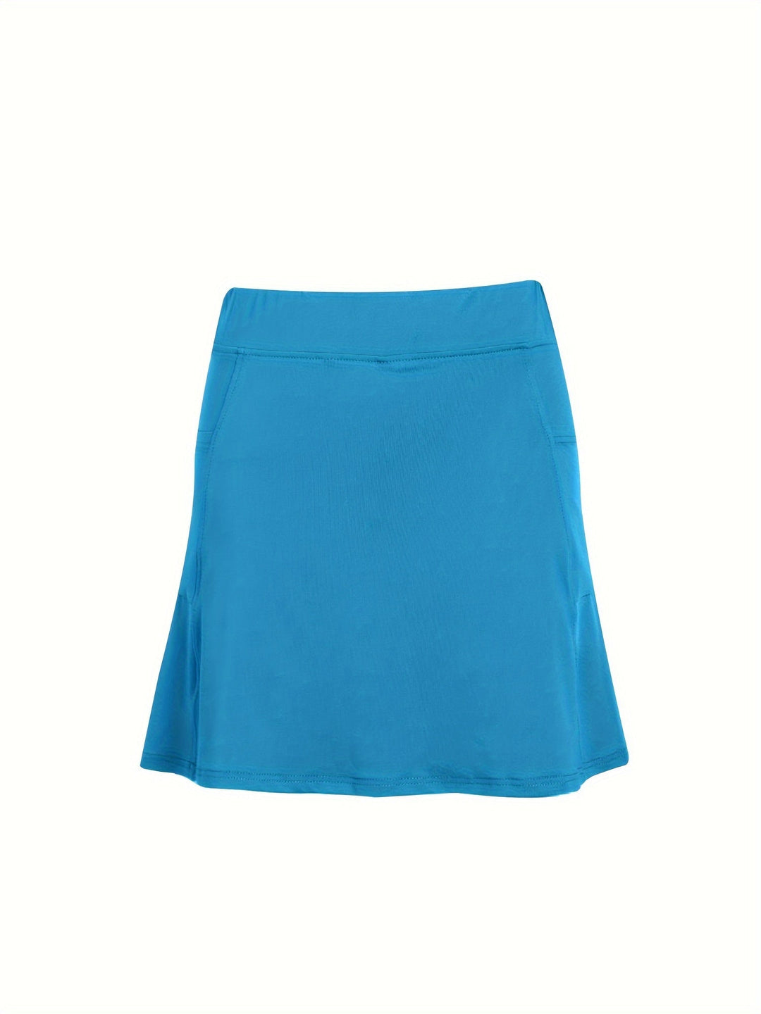 Shorts taille haute avec jupe