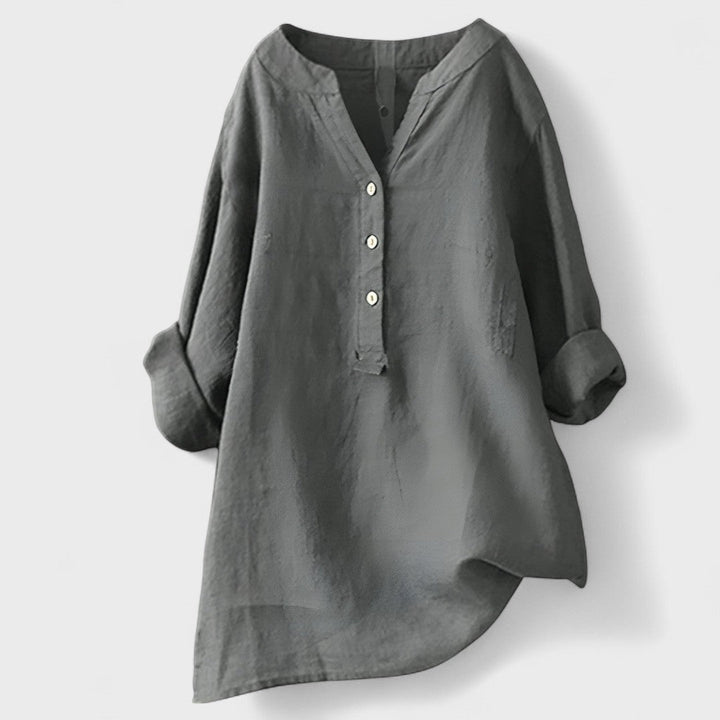 Freja - Chemise Confortable avec Boutons