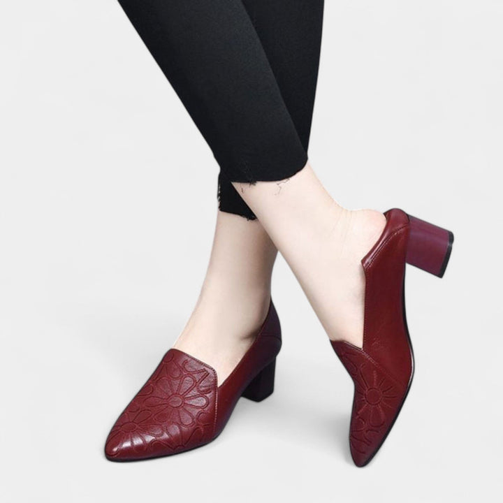 Olene – Chaussures avec broderie