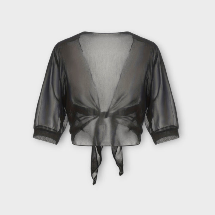 Olivia - Blouse à l'avant ouvert