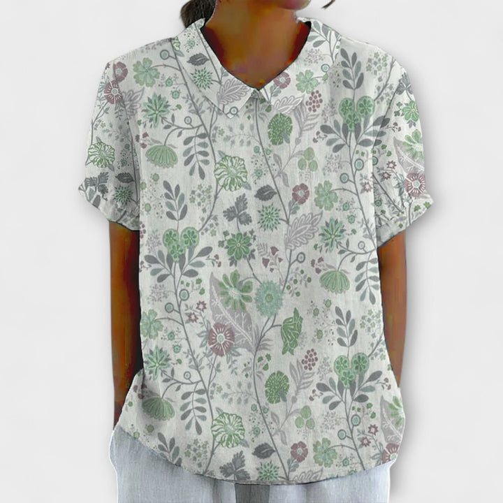 Chrissi - Blouse à fleurs