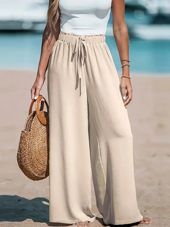 Liv - Pantalons Taille Haute Élégants