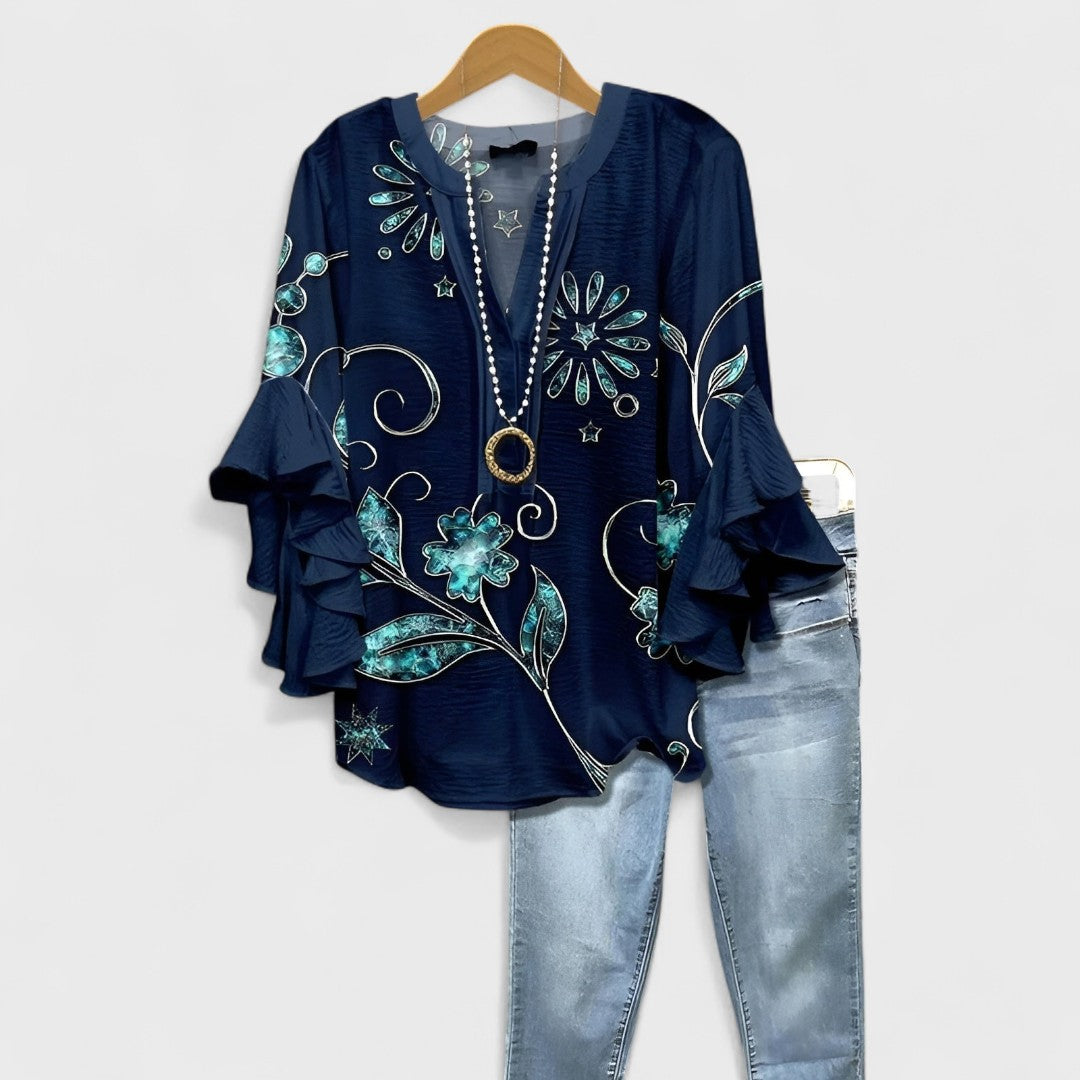 Elisabet - Blouse d'Été Décontractée
