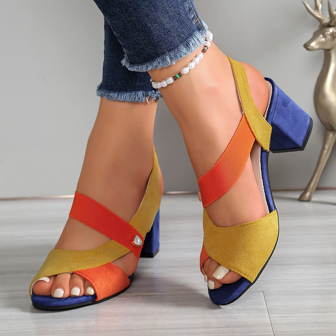 Lisa | Talons Blocs de Confort Orthopédique
