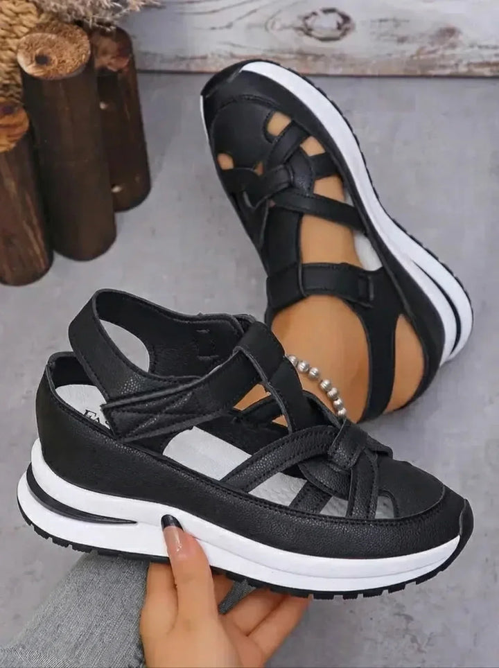 Duna - Sandales à talons compensés confortables pour femmes