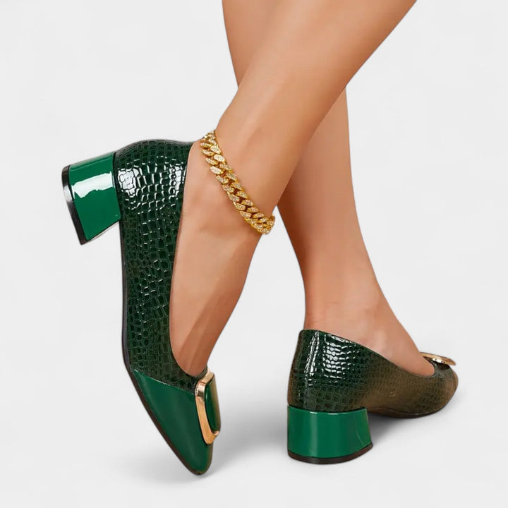 Sabina – Chaussures élégantes à talon bloc