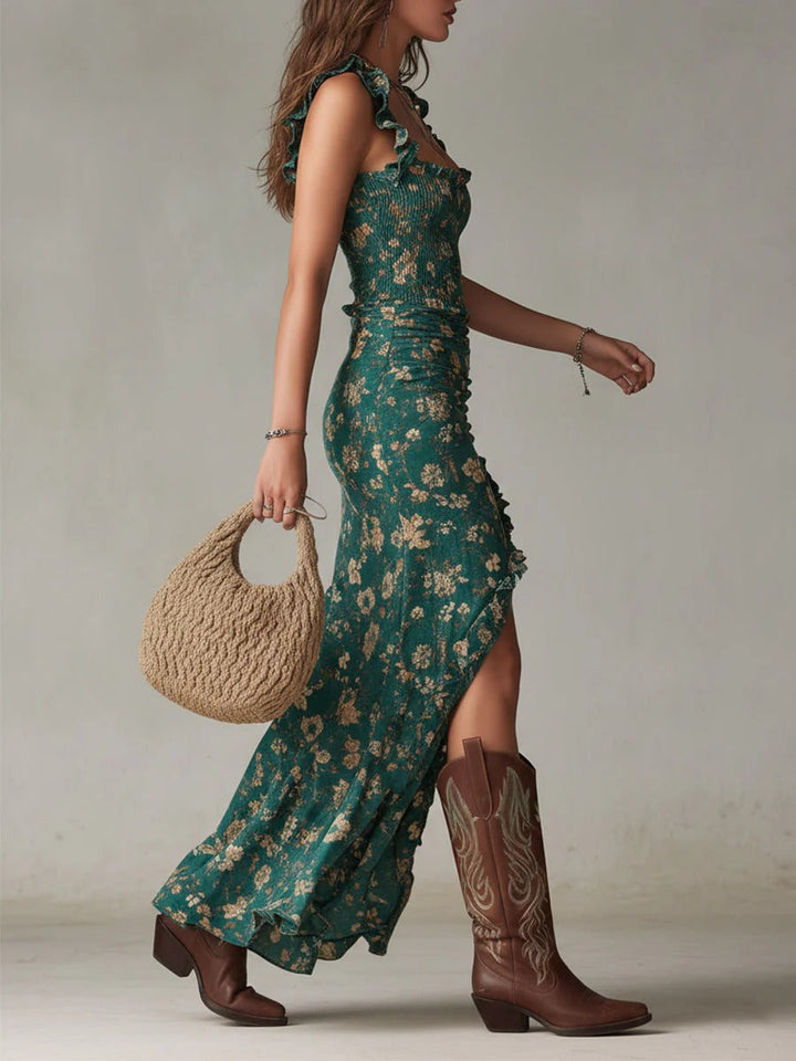 Mika | Robe Maxi Boho Rétro