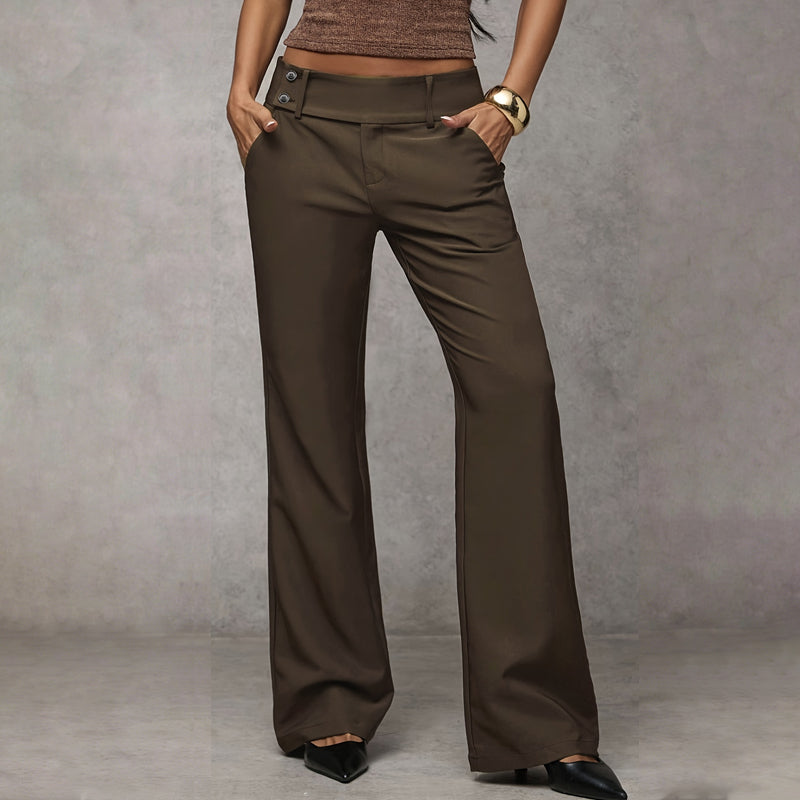 Avera - Pantalons Évasés Élégants