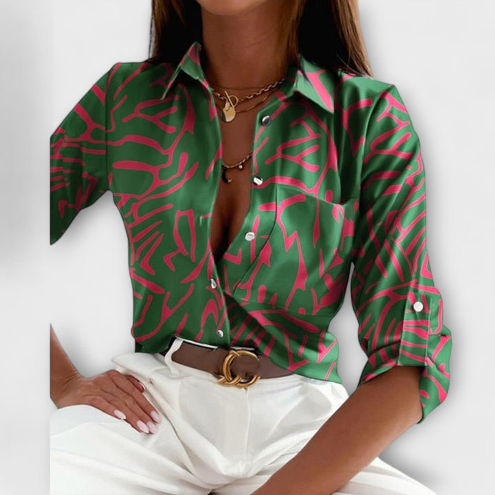 Blouse à col classique