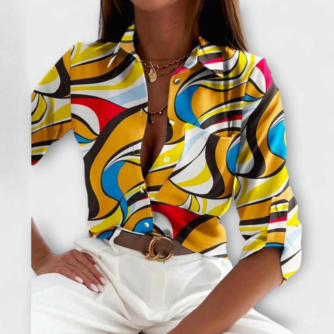 Blouse à col classique